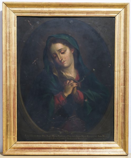 Andrés López, Dolorosa, 1783, Iglesia Mayor de Sanlúcar de Barrameda. Foto © Óscar Franco.