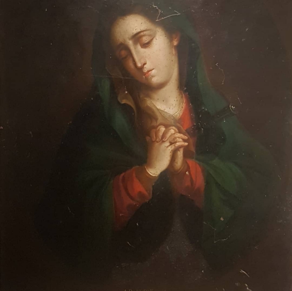 Andrés López, Dolorosa, Colección particular.